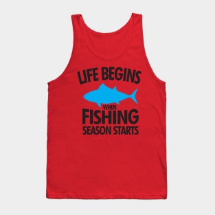 Fishing Season Tank Top